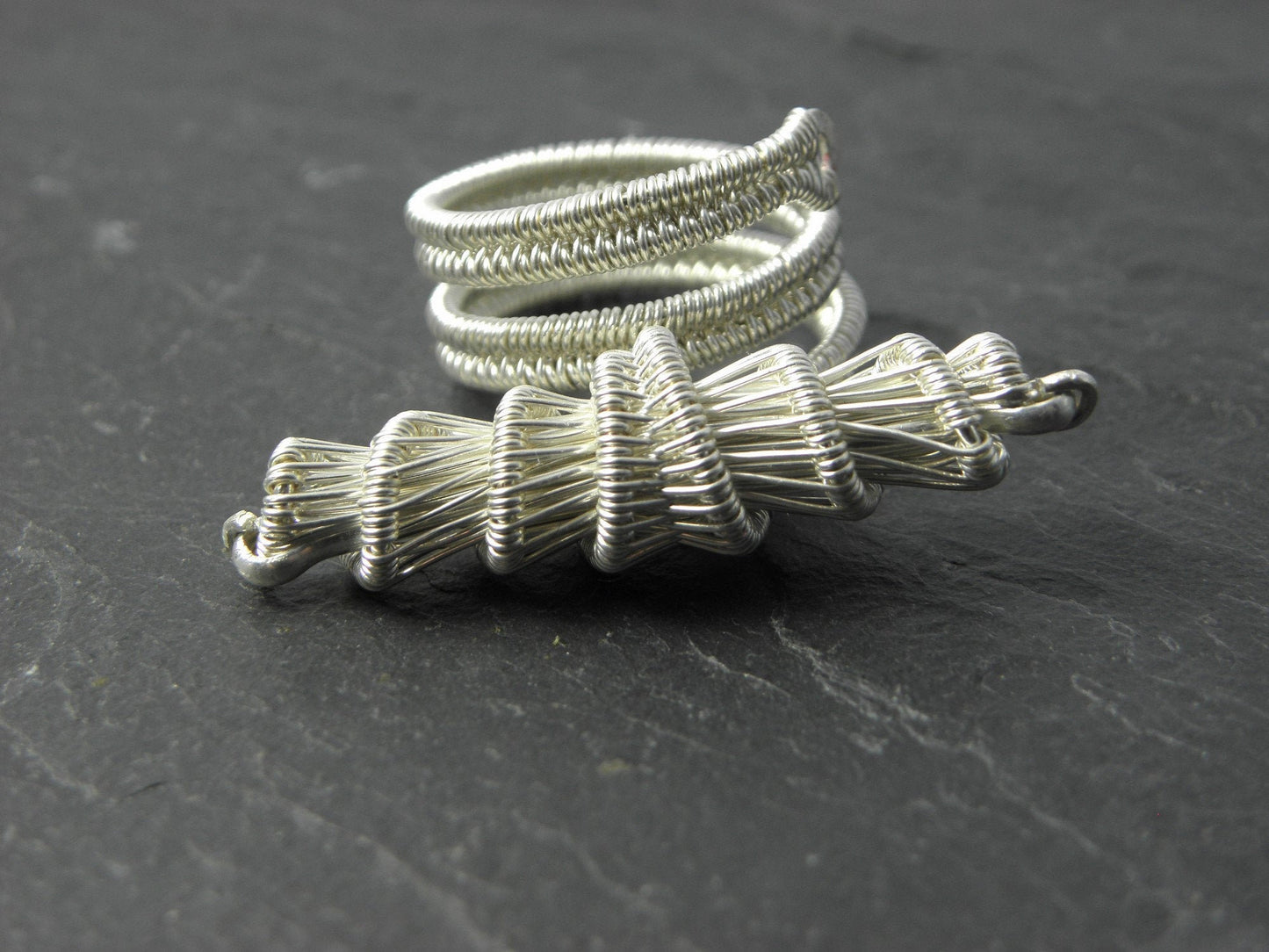 Bague "Cami" réglable en argent massif